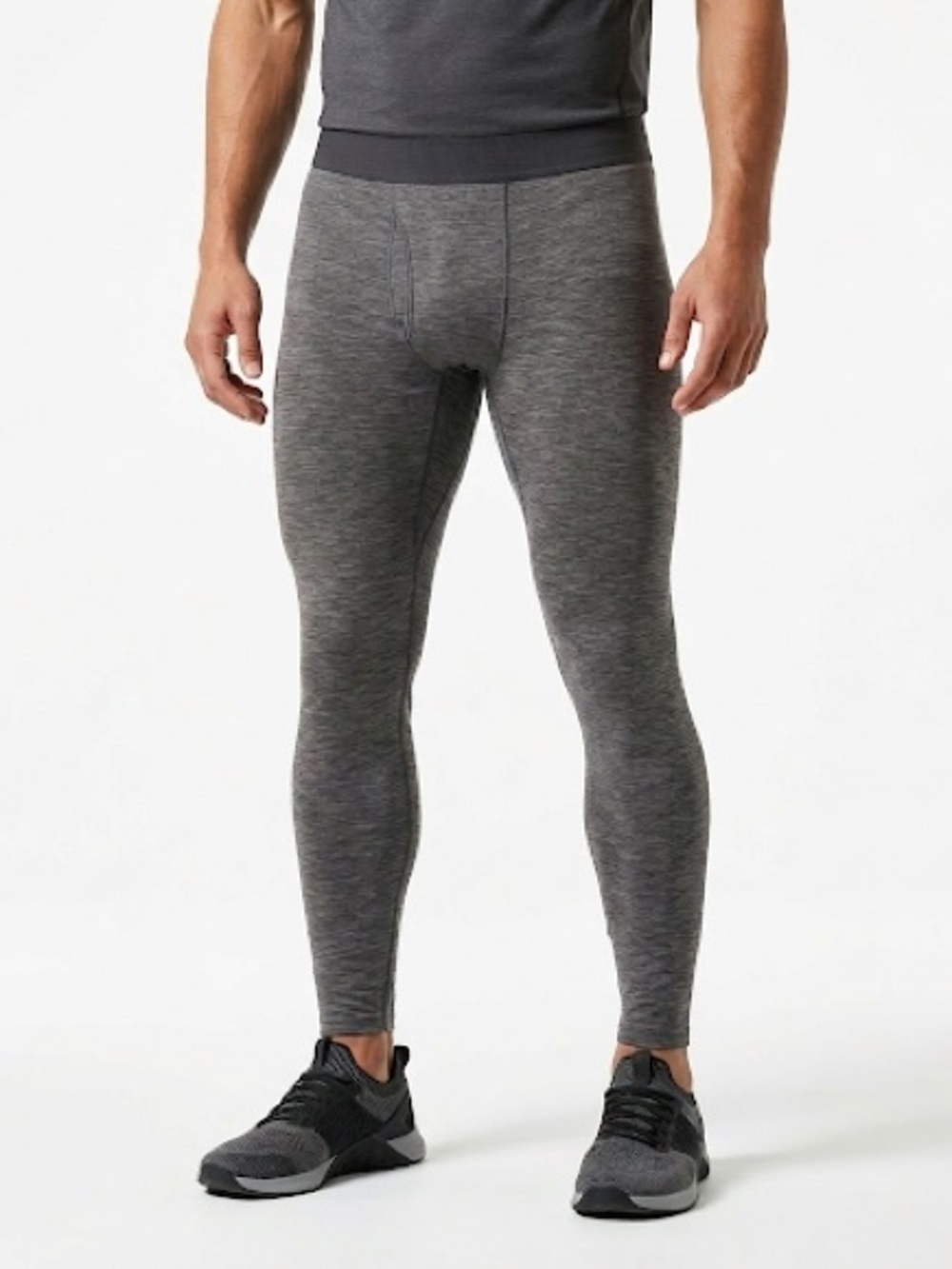 REI Co Op Mens Midweight Base Layer Bottoms Gray XL